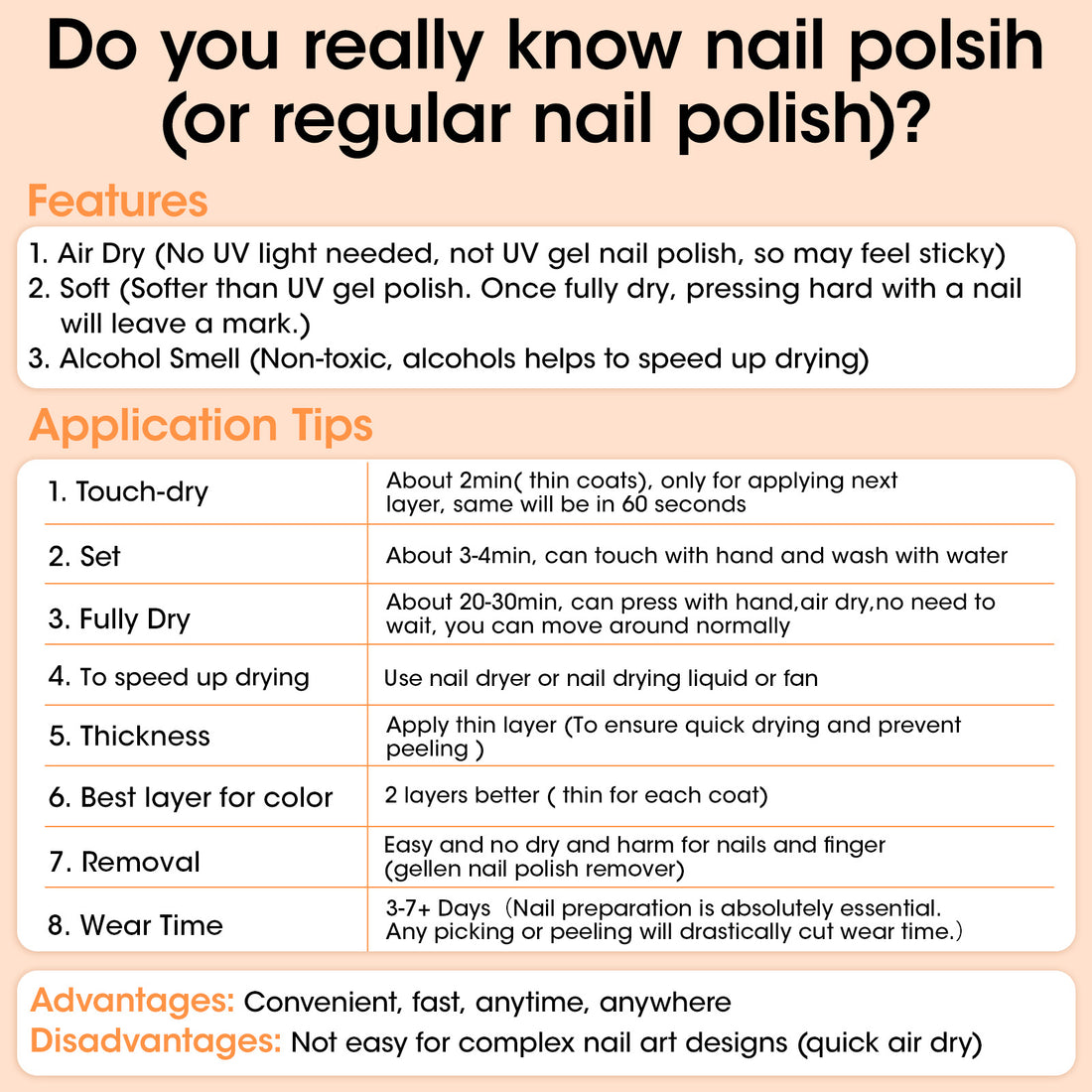 Gellen Base & Top Coat Nail Polish Set, Nude Nail Ridge Filler & High Shine Top Coat Duo, Nail Strengthener for Weak Damaged Nails, Quick Dry Chip Resistant Clear Nail Polish, HEMA Free