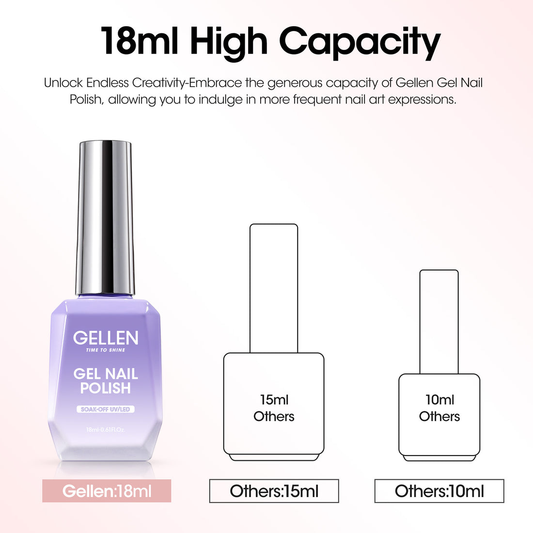 Gellen 18ML Cat Eye Gel Nail Polish, Rouge Red Color Gel Polish with Magnet Stick, Glitter Reflective Magnetic UV Gel Nail Polish for Nail Art Salon