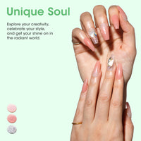 Gellen Gel Nail Polish Starter Kit with 36W UV Light, 10 Colors Summer Jelly Color Gel Polish Kit, All-In-One Manicure Gift Set with Gel Nail Base Top Coat & Nail Dryer, Nail Art Tools for Salon DIY